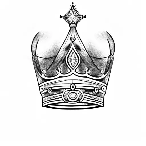 King's Crown tattoo design idea