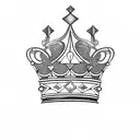 King's Crown tattoo design idea