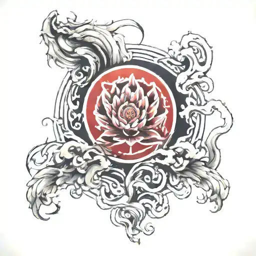 impermanence chinese tattoo design idea