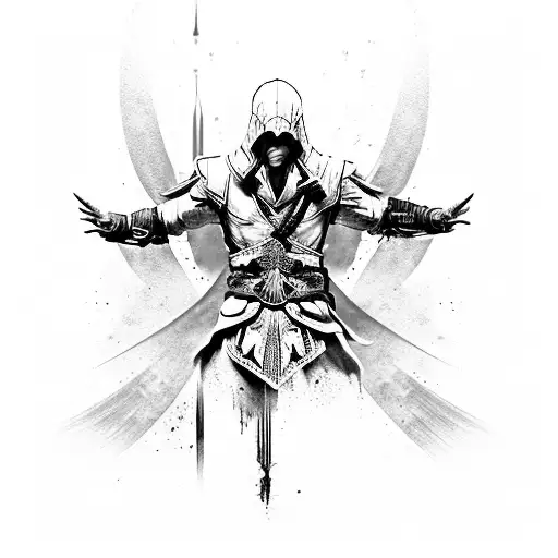 assassins Creed ezio, Gaming , Computer science  tattoo design idea
