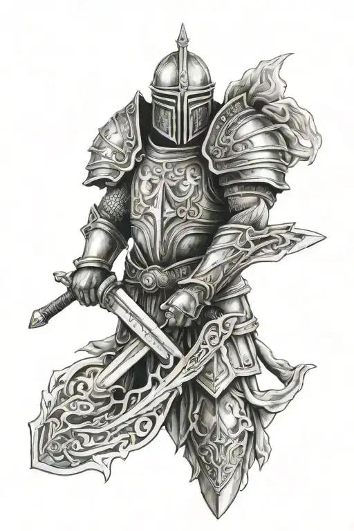 armor of god Ephesians 6 tattoo design idea