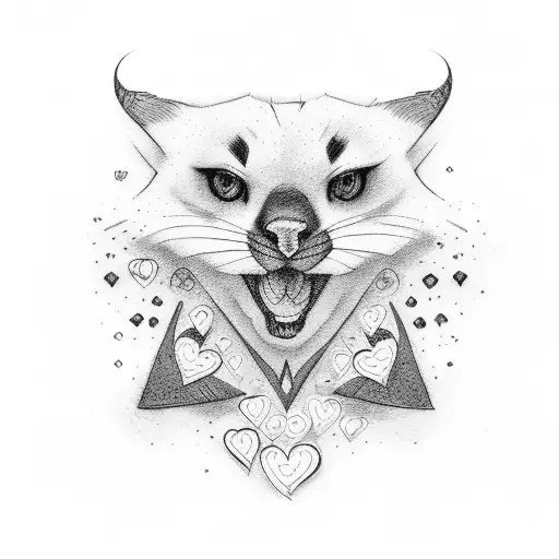 I love you mon tattoo design idea