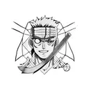 roronoa zoro  tattoo design idea