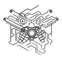 Motorcycle engine mixed with a video game controller tattoo design idea
