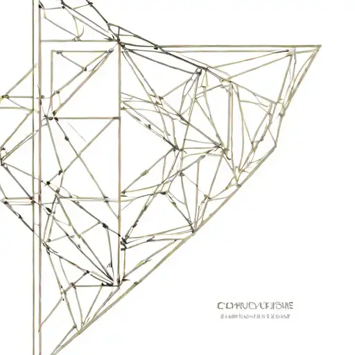 Incorporate intricate wood grain patterns into a geometric design representing precision and craftsmanship tattoo design idea