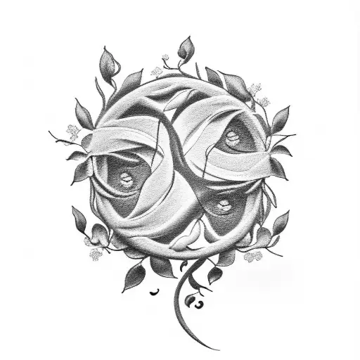 A black-grey tattoo of a poem written in a delicate font, with the text 'Gözlerinden öperim' (I kiss your eyes) flowing gracefully like a vine of jasmine flowers. tattoo design idea