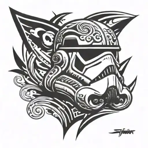 Star Wars stormtrooper  tattoo design idea