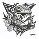 Star Wars stormtrooper  tattoo design idea