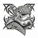 Star Wars stormtrooper  tattoo design idea