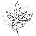 Maple Leaf tattoo design idea
