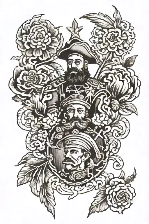 Cossacks tattoo design idea