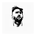 messi tattoo design idea