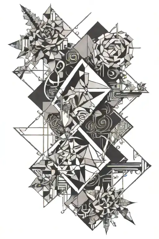 Hybrid Theory album cover tattoo design idea