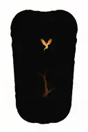 tree of life phoenix rising from ashes tattoo design idea