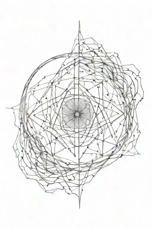 We are eternal, all this pain is an illusion tattoo design idea