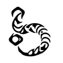 hybrid cancer scorpio tattoo design idea