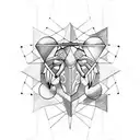 cancer scorpio astrology tattoo design idea