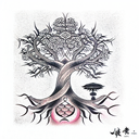 Tree of Life tattoo design idea