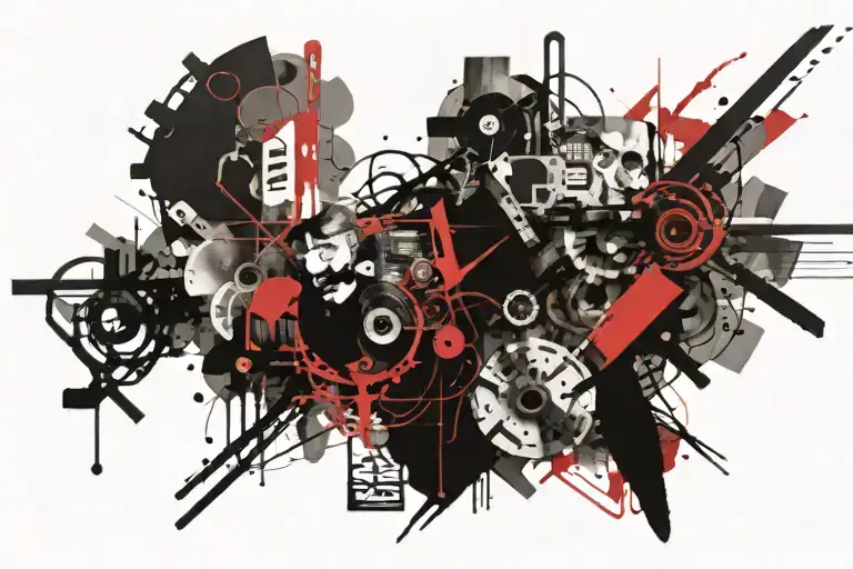 Pectoral tattoo design idea