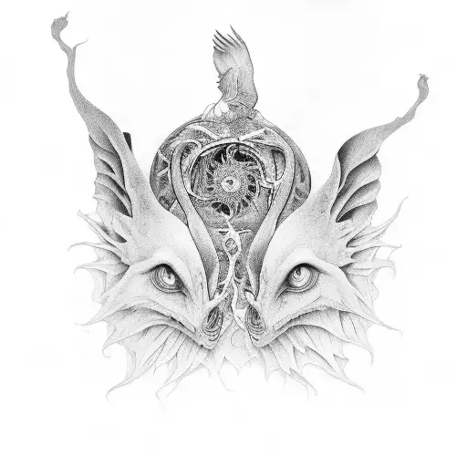 modest mouse tattoo design idea