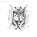 modest mouse tattoo design idea