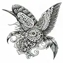 Shh tattoo design idea