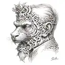 Shh tattoo design idea