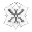 three crosses tattoo design idea