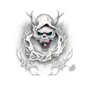 shinigami tattoo design idea