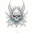 shinigami tattoo design idea