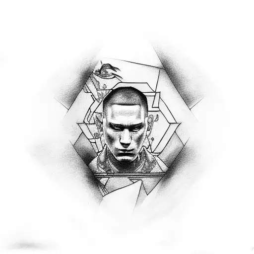 eminem tattoo design idea
