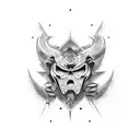 dodge challenger tattoo design idea