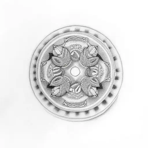 cookie oreo tattoo design idea