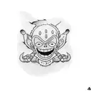 luffy tattoo design idea