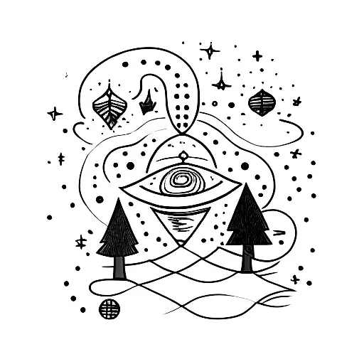You are a child of the universe no less than the trees and the stars; you have a right to be here. tattoo design idea