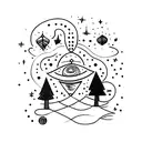 You are a child of the universe no less than the trees and the stars; you have a right to be here. tattoo design idea