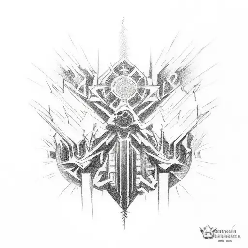 create a back tattoo from the lyrics of 'Cause I fell on black days I fell on black days How would I know That this coul tattoo design idea