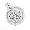 Ukrainian trident tattoo design idea