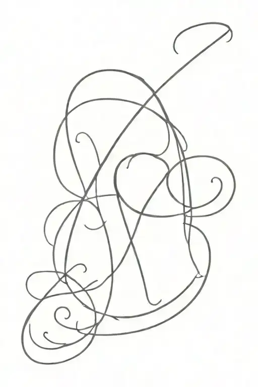 1976 written tattoo design idea