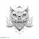 Construction tattoo design idea