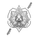 gravity falls tattoo design idea