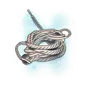 shibari ropes tattoo design idea