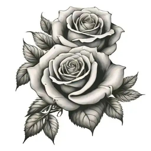 rose under rib cage with date tattoo tattoo design idea
