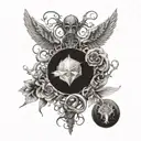 In Utero Album Cover tattoo design idea