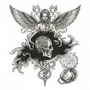 In Utero Album Cover tattoo design idea