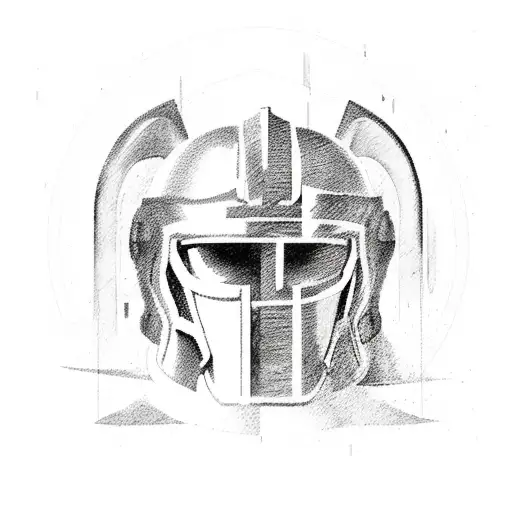 spartan  tattoo design idea