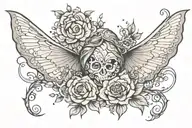 I actually can't believe I'm meant to be here  tattoo design idea