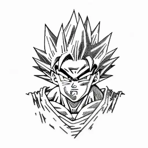 mechanic,dragon ball z tattoo design idea
