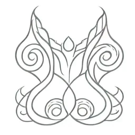 maori style tattoo design idea