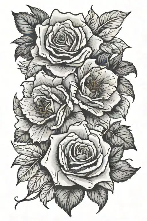 Memorial Tattoo for Grandma Named Essie tattoo design idea